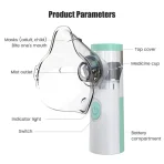 Nebulizer JSL-W303 | Quiet Rechargeable Handheld Nebulizer price in bd