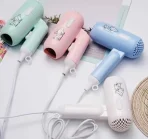 Fashion Mini Folding Hair Dryer | 450W Portable Travel & Dormitory Blow Dryer bd