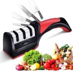 4-in-1 Multi-Stage Knife & Scissor Sharpener | Professional Kitchen Sharpening Tool