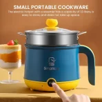 1.8L Electric Rice Cooker Multicooker | Portable Cooking Pot with Steamer buy