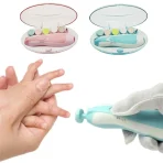 Electric Baby Nail Trimmer Set | Safe & Gentle Nail Care Kit for Newborns bd