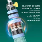 360° Rotatable 6-Layer Faucet Water Filter | Anti-Splash Tap Filter bd