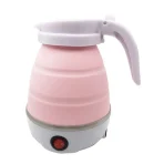 Electric Folding Travel Kettle | Food-Grade Silicone Portable Water Boiler