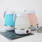 Electric Folding Travel Kettle | Food-Grade Silicone Portable Water Boiler bd