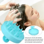 Silicone Shampoo Brush | Scalp Massager & Deep Cleaning Hair Care Tool