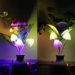 LED Sensor Dream Mushroom Lamp | Auto Night Light