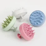 Silicone Shampoo Brush | Scalp Massager & Deep Cleaning Hair Care Tool - Image 4