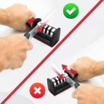4-in-1 Multi-Stage Knife & Scissor Sharpener | Professional Kitchen Sharpening Tool buy