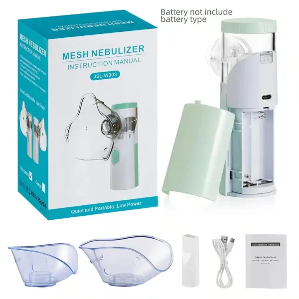 Nebulizer JSL-W303 | Quiet Rechargeable Handheld Nebulizer