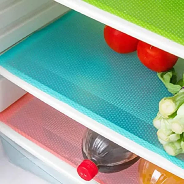 Refrigerator Mat Pad | Anti-Slip Waterproof Fridge Liner (45×30cm)