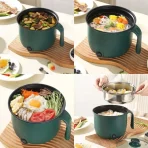 YN Mini Electric Rice Cooker (Double Deck) | Multifunctional Non-Stick Cooking Pot 0.6L