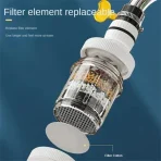360° Rotatable 6-Layer Faucet Water Filter | Anti-Splash Tap Filter price