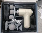 Three Headed Fascial Massage Gun (Model: LM-130) Triple Head Deep Tissue Massager online