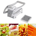 French Fry Cutter, Chipper & Chopper – 2-Blade Stainless Steel Vegetable Cutter bd