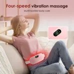 Warm Palace Belt – Period Pain Relief Heating Pad 3s Fast Heating | 3 Heat Levels | 3 Massage Modes | USB Rechargeable online
