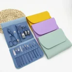 16-in-1 Manicure & Pedicure Set | Premium Stainless Steel Nail Care Kit with Leather Case online