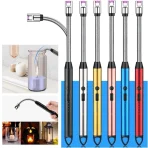 Kitchen Electric Plasma Arc Lighter Windproof | USB Rechargeable | Flexible Long Neck | Multi-Purpose Use