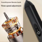 2 in 1 USB Rechargeable Mini Milk Frother – 3 Speed Portable Handheld Mixer bd