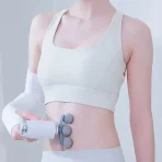 Three Headed Fascial Massage Gun (Model: LM-130) Triple Head Deep Tissue Massager bd