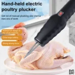 Rechargeable Handheld Chicken Plucker – Electric Poultry Feather Remover bd