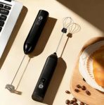 2 in 1 USB Rechargeable Mini Milk Frother –