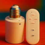 Smart AC220V Wireless Remote Control Lamp Holder (E27)