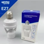 Motion Sensor Bulb Holder – 360° Intelligent PIR E27 Lamp Socket