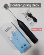 USB Rechargeable Handheld Egg Beater – 3 Speed Electric Milk Frother price