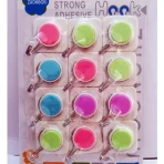 Wall Hooks Set (9 in 1 pcs / 12 in 1 pcs) Set Strong Adhesive Multi-Purpose Hooks bd