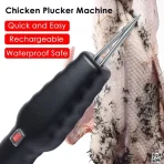 Rechargeable Handheld Chicken Plucker – Electric Poultry Feather Remover