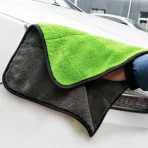 30×30 cm Double Layer Microfiber Towel Car | Bike price