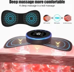 EMS Mini Butterfly Massager | 8 Mode & 19 Levels Pain Relief Device (USB Rechargeable) bd
