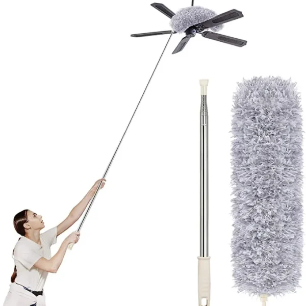 Extendable Microfiber Duster | Bendable Long Handle Dust Cleaner (Up to 60 Inch) online