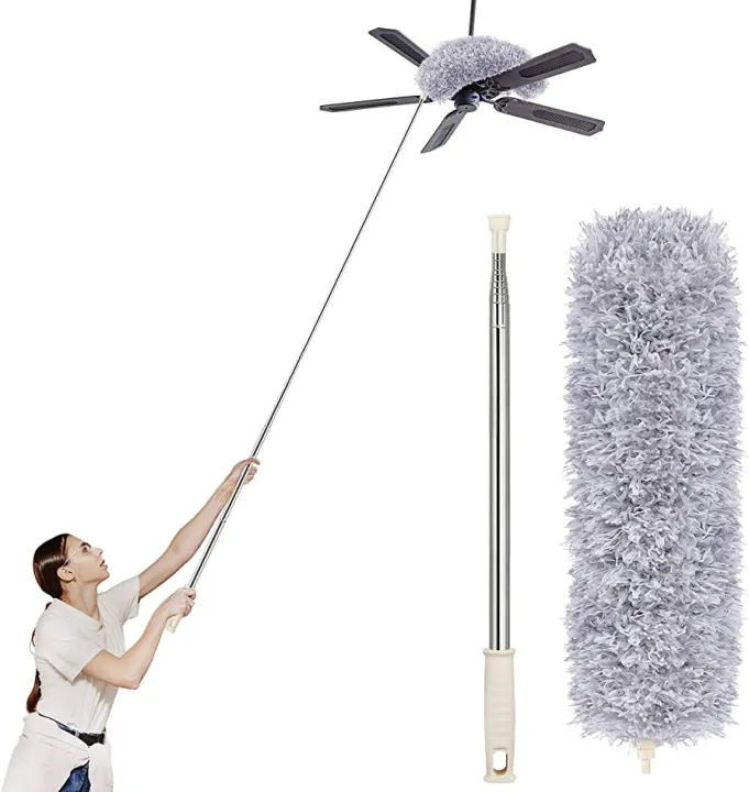 f96f5ea93b83f02116546bd0fada32c5.jpg_720x720q80.jpg_ Extendable Microfiber Duster | Bendable Long Handle Dust Cleaner (Up to 60 Inch) online