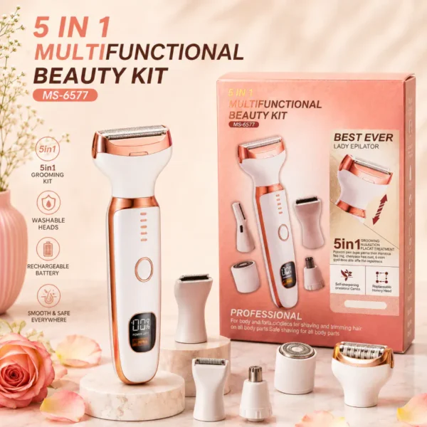 5-in-1 Professional Multifunctional Beauty Kit Model MS-6577