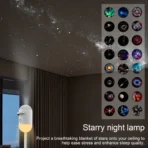 Original Mini Star Projector & 2-in-1 Night Light for Bedroom & Car - Image 2