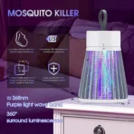Eco-Friendly LED USB Electronic Mosquito Killer & Bug Zapper Lamp - Image 4