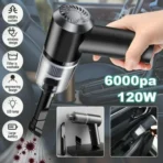 3 In 1 Air Blower Vacuum Cleaner Handheld Portable Air Duster Wireless USB Rechargeable AS-228 - Image 7